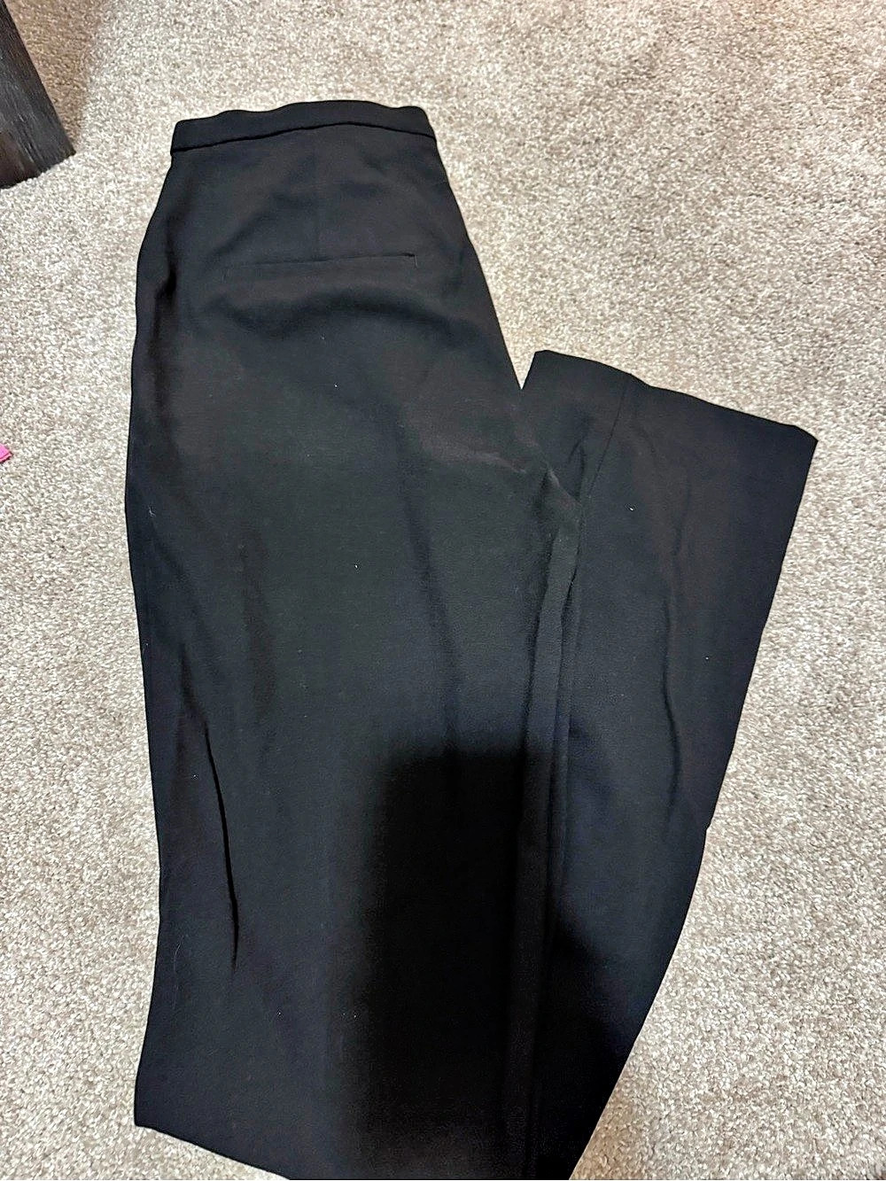 H&M Straight Leg Pants in Black Size Small